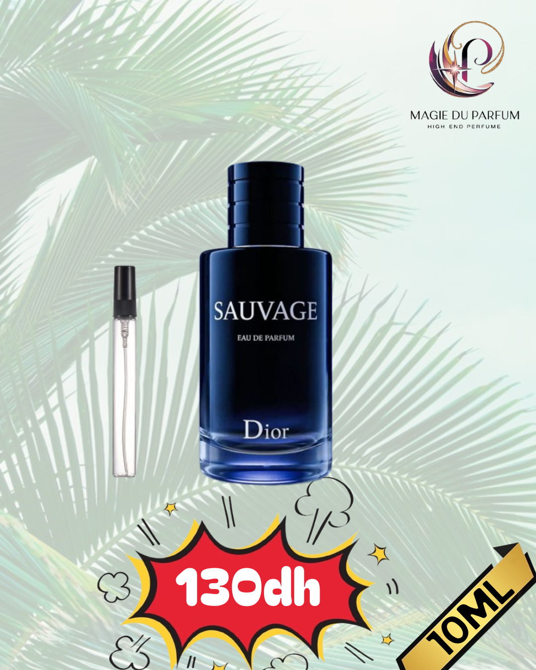 10ml Dior Sauvage Eau De Parfum